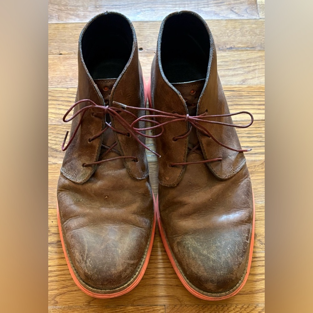 Cole Haan LunarGrand Men’s Leather Bootie, Size 11, EUC